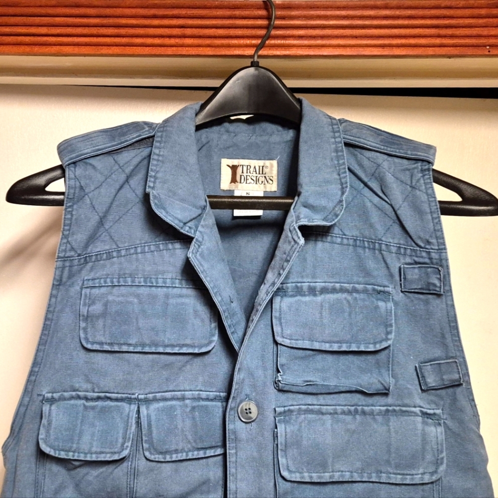 Trail Designs Blue Utility Vest